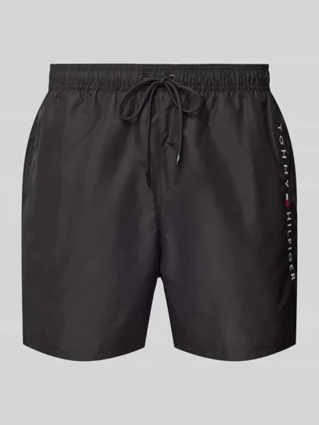 Tommy Hilfiger Kąpielówki Bokserki schwarz czarne