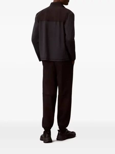 Τρέξιμο παντελόνι Calvin Klein με σχέδιο μαύρο