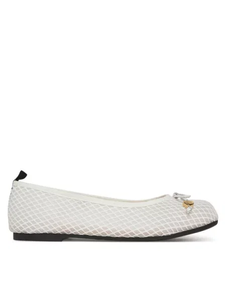 Балетки Love Moschino белые