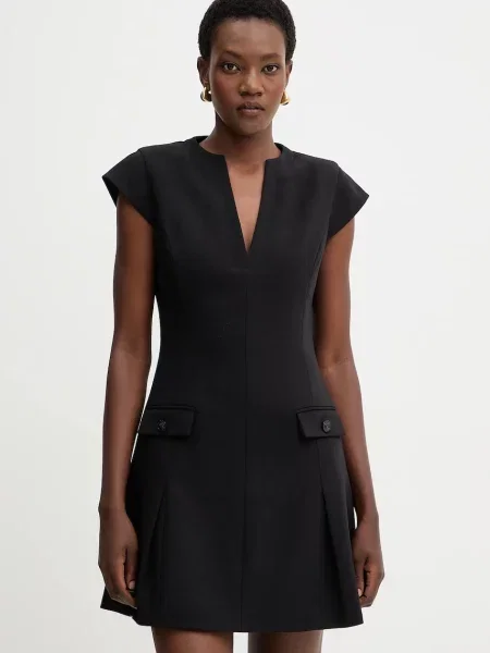 Obleka Guess JOANDRA črna