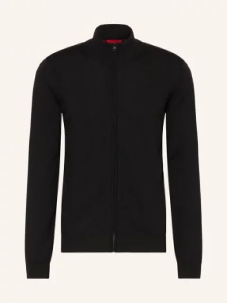 Sweter Hugo wełniany czarny