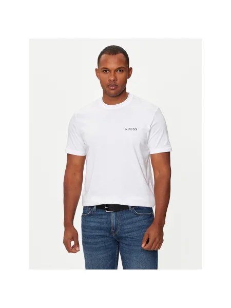 Guess Póló Regular Fit fehér