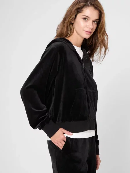 Велюрова толстовка Prpy чорна