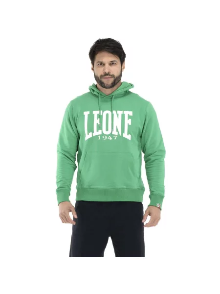 Hanorac din fleece Leone 1947 din fleece cu autograf verde