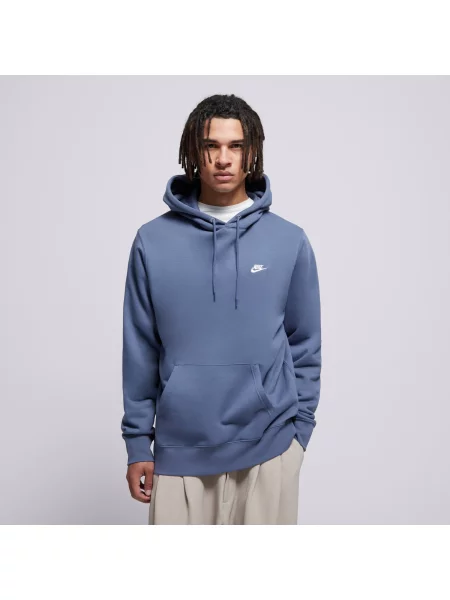 Nike Bluza Z Kapturem M Nk Club Bb Po Hoodie niebieska