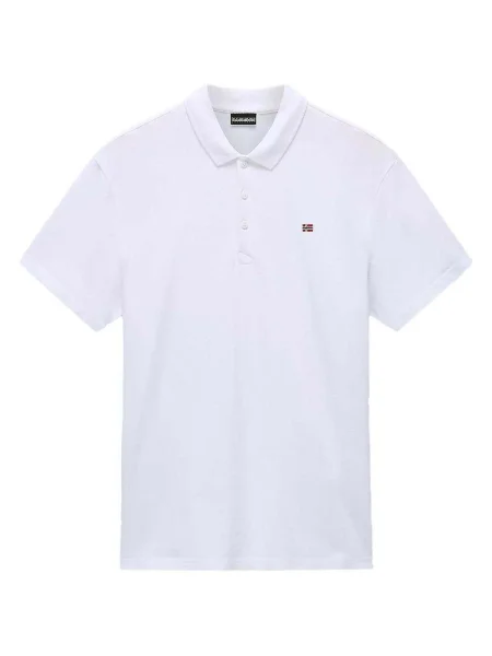 Tricou polo Napapijri alb