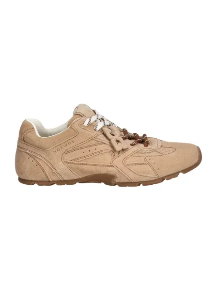 Sneakersy Nokwol zamszowe beżowe