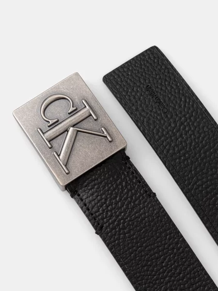 Calvin Klein curea pentru bărbați din piele negru