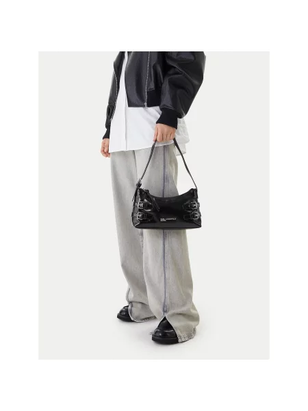 Kabelka Karl Lagerfeld Jeans černá