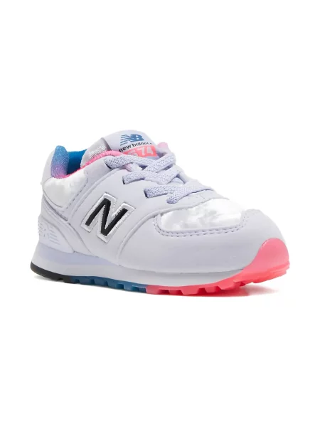 Sneakerși New Balance 574 alb