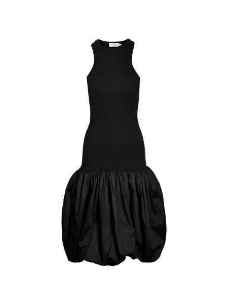 Rochie midi Ioana Ciolacu tricotate negru
