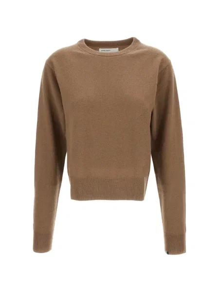 Pulover Extreme Cashmere din cașmir cu decolteu rotund maro