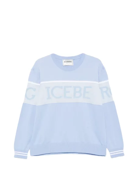 Суитчър Iceberg с автограф синьо