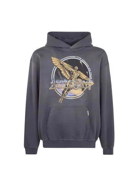 Bluza z kapturem Represent szara