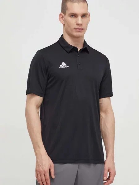 Tréninkové polo tričko adidas Performance Entrada 22 černá