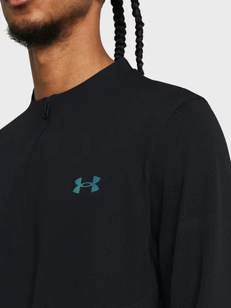 Бесшовная спортивная кофта Under Armour черная