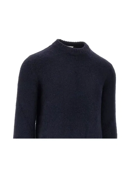 Jedwabny sweter Piacenza 1733 niebieski