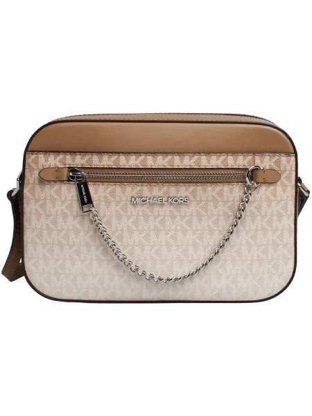 Kabelka Michael Michael Kors béžová