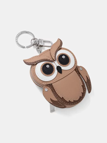 Usnjen obesek za ključe Weekend Max Mara ASETA bež