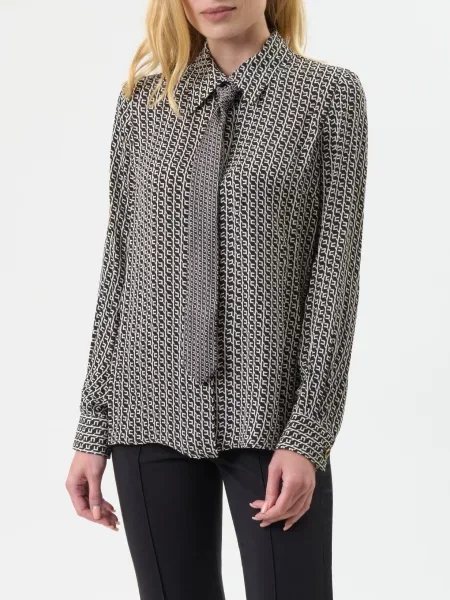 Рубашка Elisabetta Franchi черная