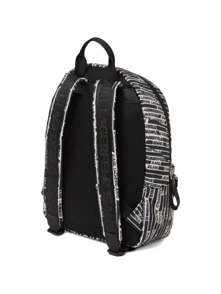 Rucsac Karl Lagerfeld Jeans cu imagine negru