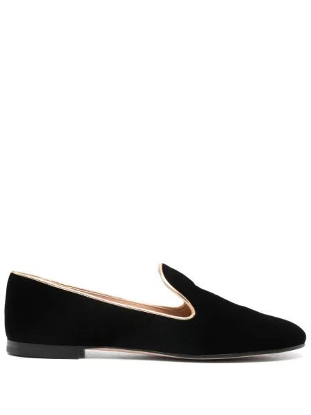 Pantofi loafer Gianvito Rossi din piele de căprioară negru