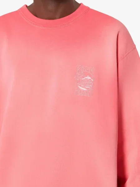 Hanorac Marant cu broderie roz