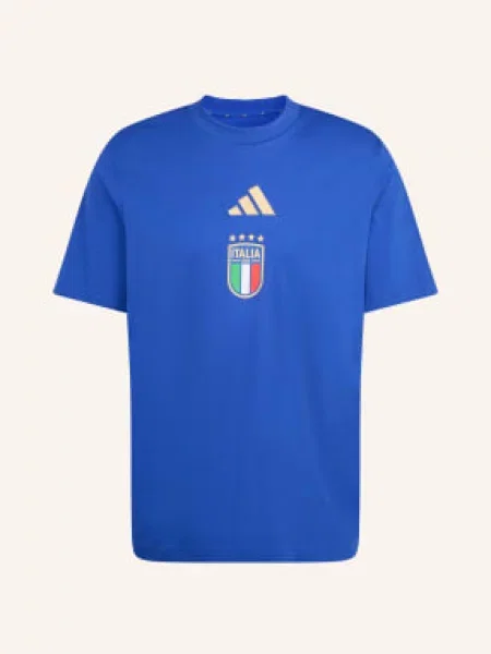 Adidas Koszulka Italien Dna blau niebieska