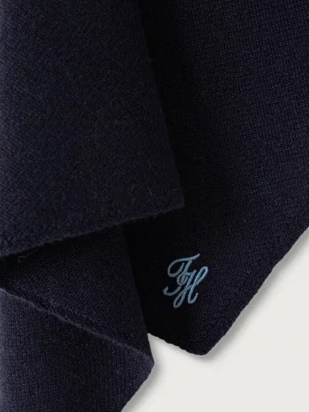 Tommy Hilfiger Chusta Trójkątna blau niebieska