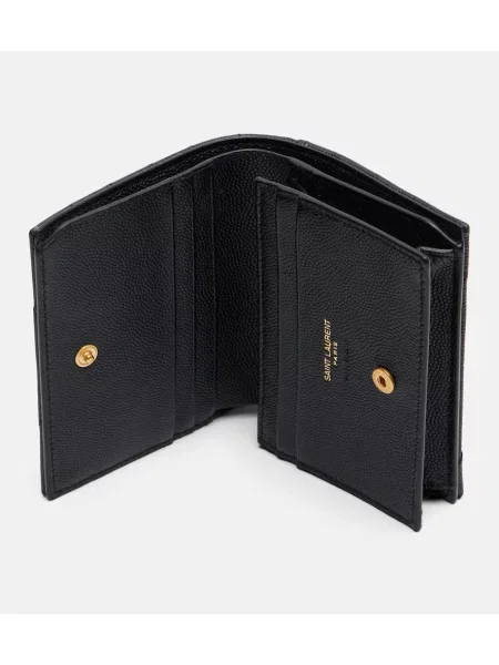 Portofel Saint Laurent din piele negru