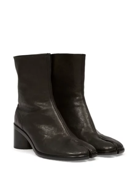 Cizme scurte Maison Margiela din piele negru