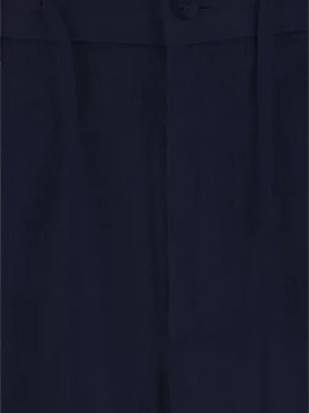 Pantaloni Tagliatore de catifea cu cordon albastru