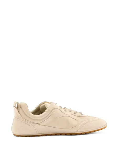 Sneakerși Tory Burch din piele de căprioară