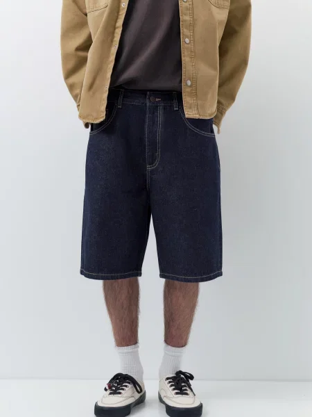 Pull&Bear Jeans închis albastru
