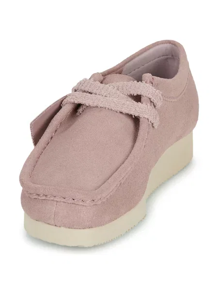 Pantofi Clarks Wallabee Lite. roz