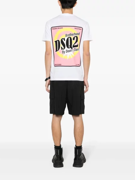 Marškinėliai Dsquared2 balta