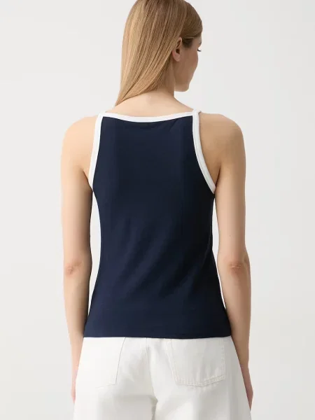 Top Tommy Hilfiger granatowy
