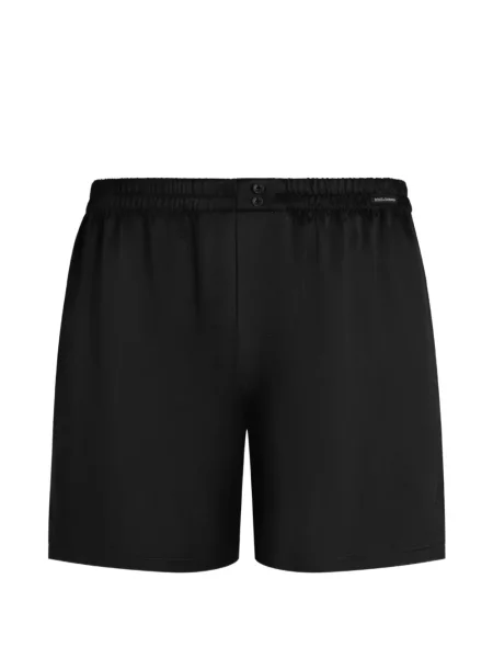 Boxeri Dolce & Gabbana de mătase negru