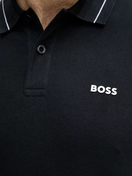 Поло Boss Green зеленое