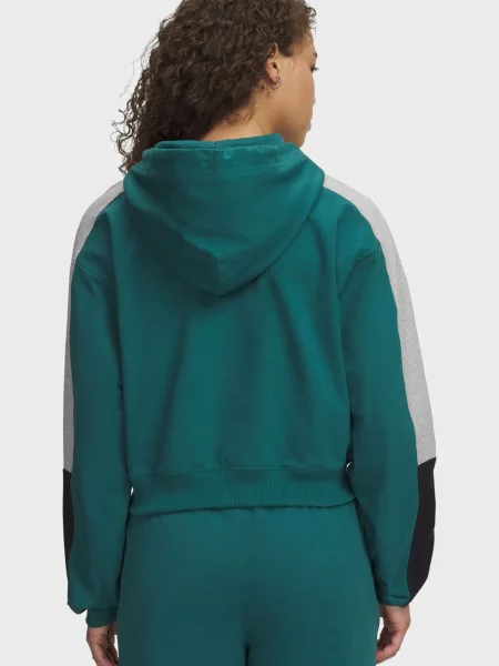 Махрова спортивна кофта Under Armour зелена
