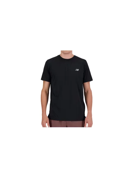 Koszulka New Balance Run black czarna