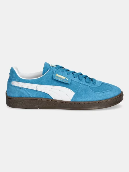 Puma sneakersy zamszowe Super Team SD niebieski