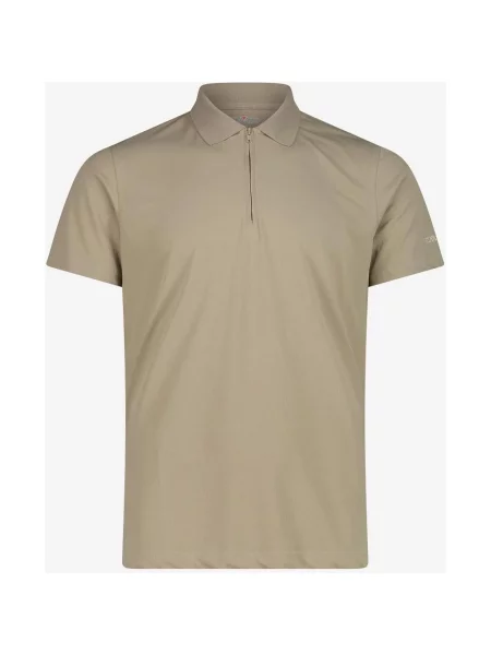 Polo CMP Technical Breathable beżowo‑zielony 48 zielona
