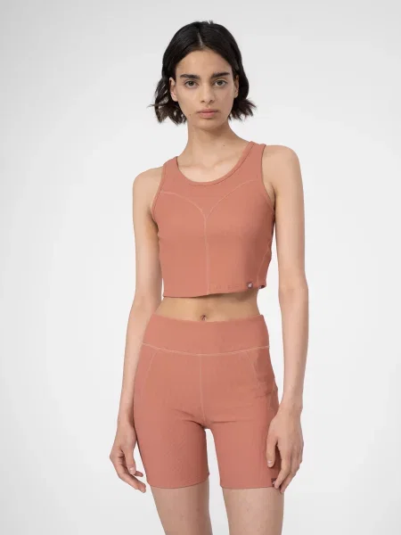 Топ 4F Sports Harmony поліамід/еластан помаранчевий