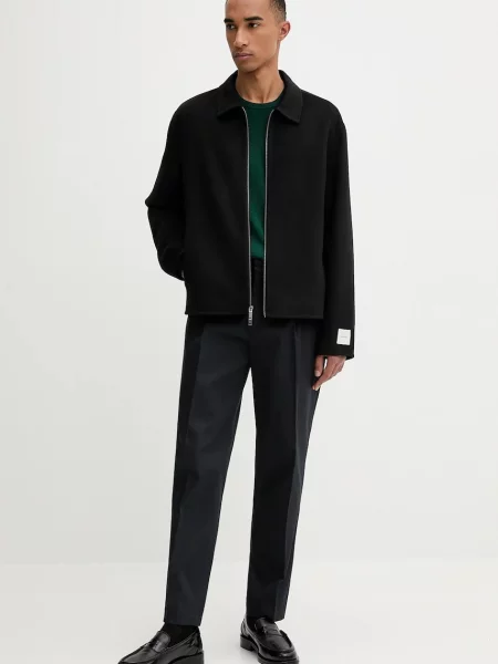 Calvin Klein pulover volnen zelena