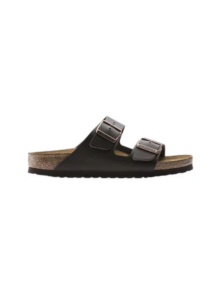 Kožené šľapky Birkenstock Arizona hnedá