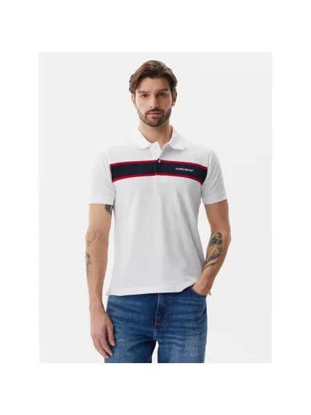 Guess Jeans Polo marškinėliai balta