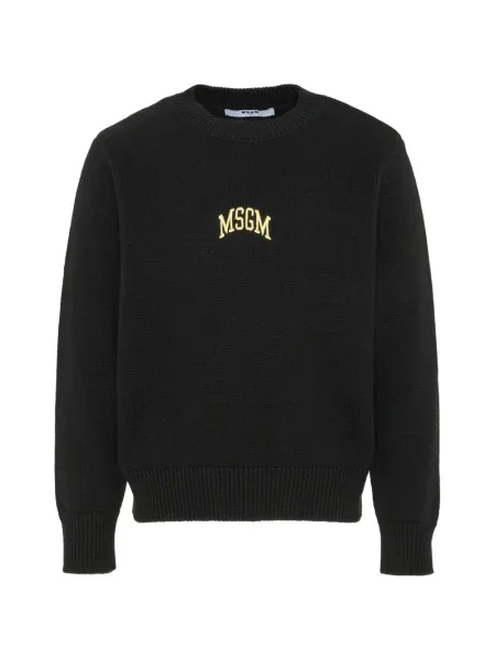 Sweter dziecięcy Msgm czarny