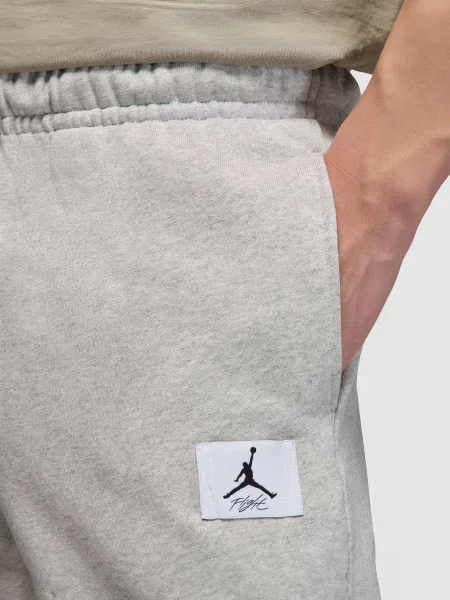 Флисовые джоггеры Jordan серые