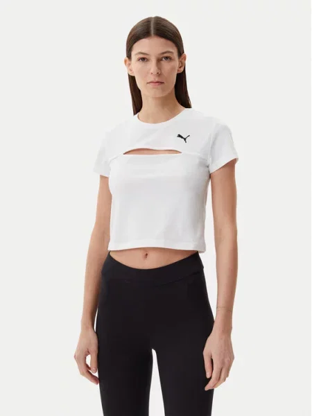 T-Shirt Puma λευκό